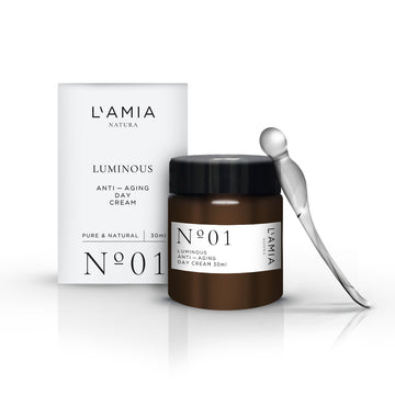 LUMINOUS Anti-aging day cream - Q10, Vitamin C, Hyaluronic acid 30 ml