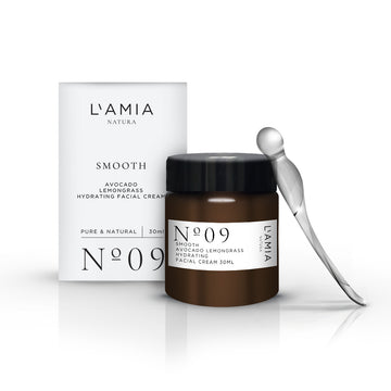 SMOOTH MOISTURIZING CREAM WITH AVOCADO OIL & MELISSA HYDROLATE 30 ml